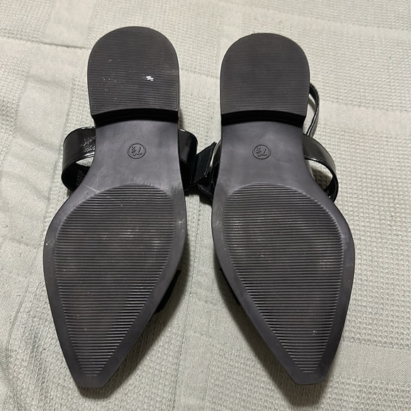 Women's Peyton Double Buckle Slingback
Flats with Memory Foam Insole.Wild
Fable - Picture 5 of 6